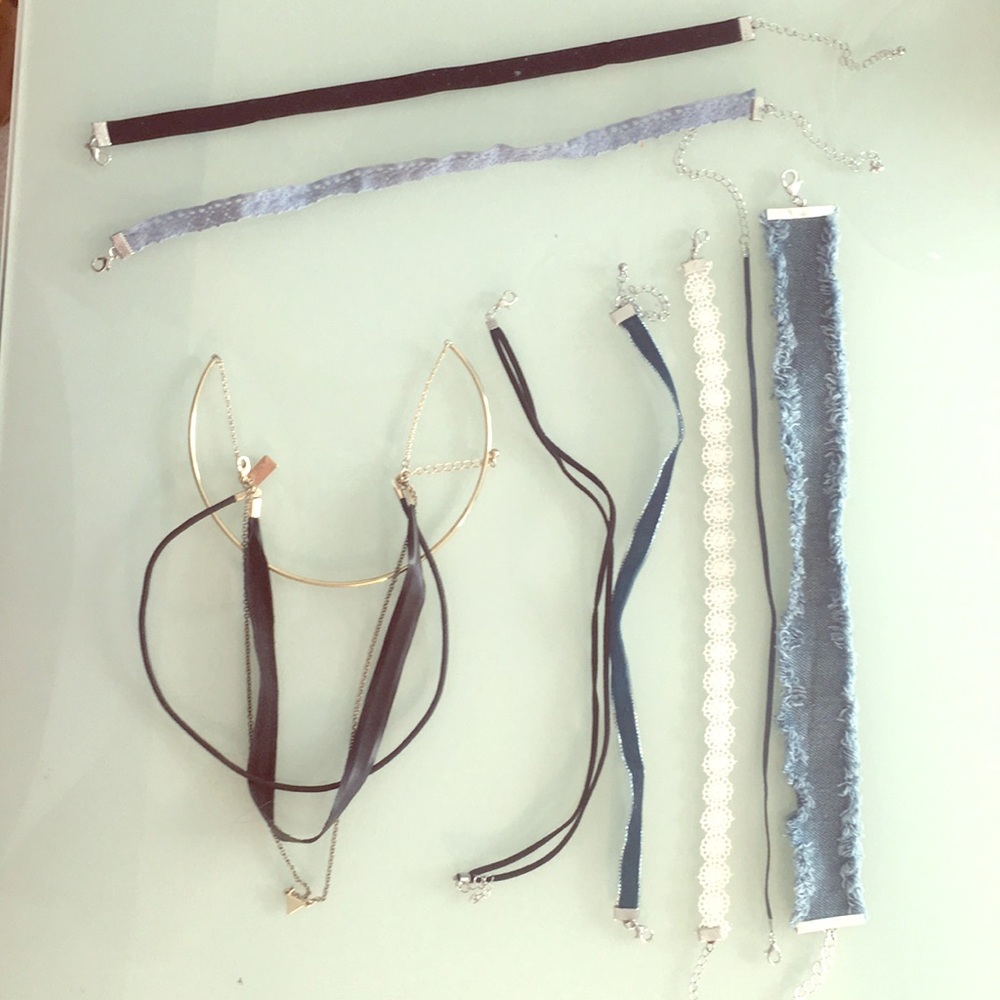 Jewelry 9 p. Choker Bundle